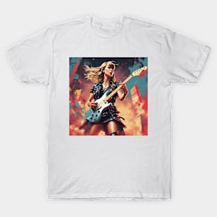 Taylor Swift vintage dnd style art T-Shirt